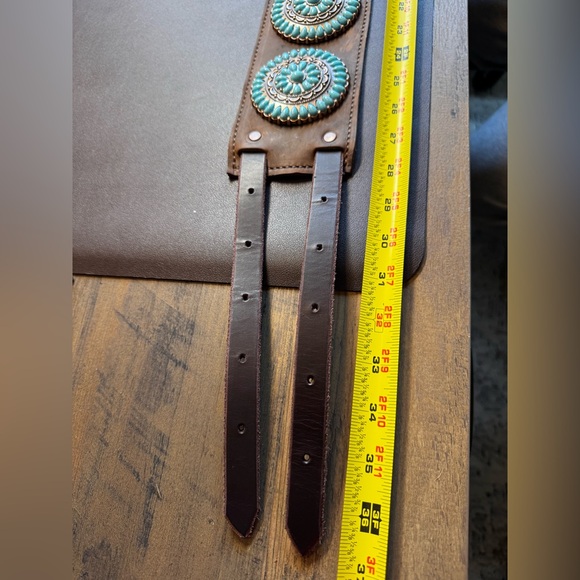 Southwest vintage fashion belt women’s size small - Picture 7 of 9